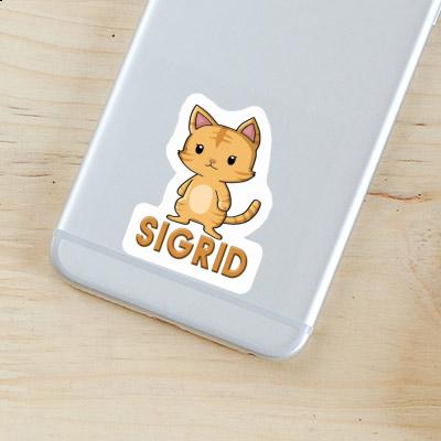 Sigrid Sticker Kitten Notebook Image