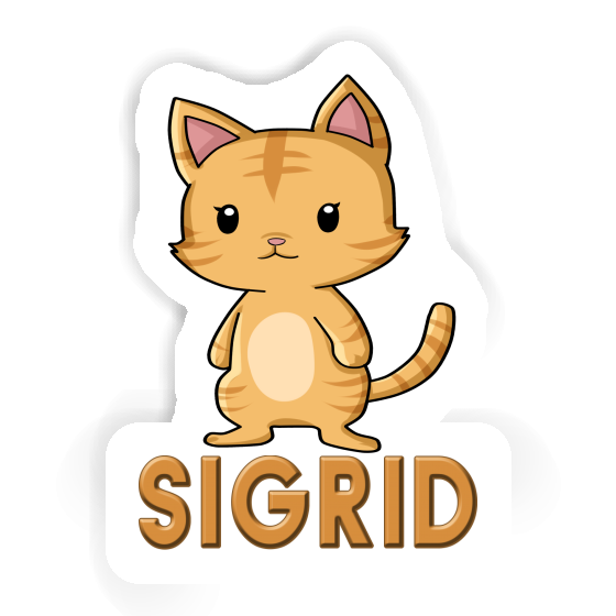 Sigrid Sticker Kitten Notebook Image