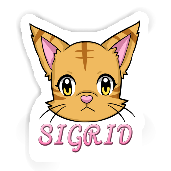 Sticker Cat Sigrid Notebook Image