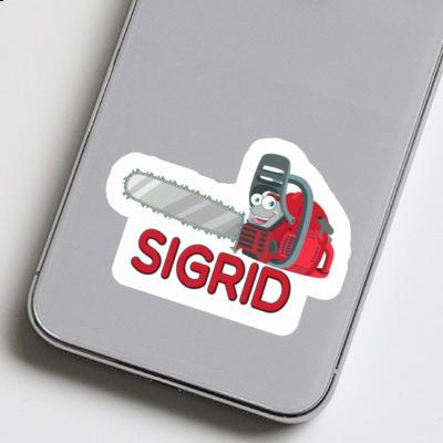 Sticker Sigrid Chainsaw Gift package Image