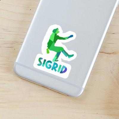 Sigrid Sticker Climber Image