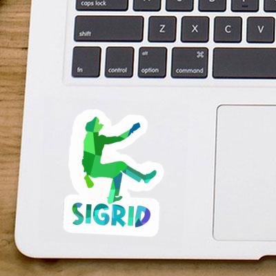Sigrid Sticker Climber Laptop Image