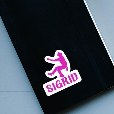 Climber Sticker Sigrid Image