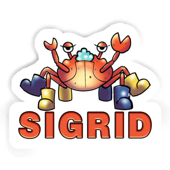 Sticker Sigrid Crab Image