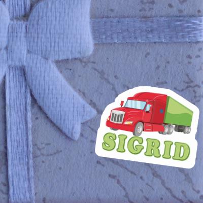 Sticker Sigrid Articulated lorry Image