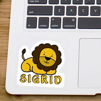 Sticker Lion Sigrid Gift package Image