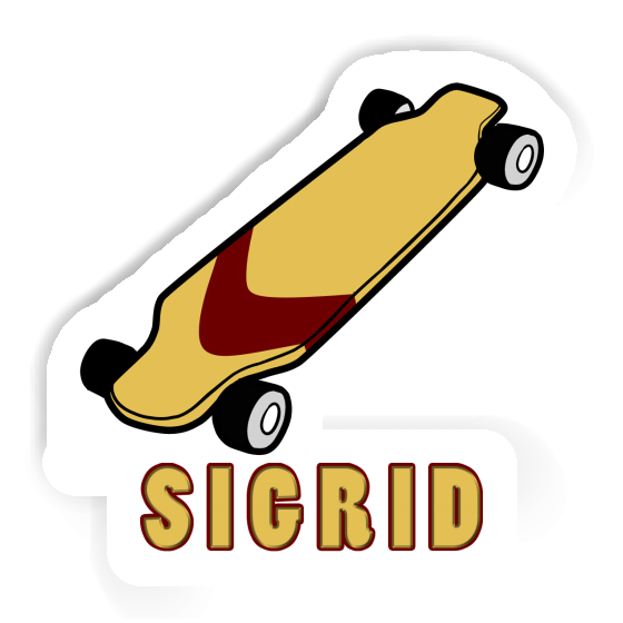 Sigrid Sticker Skateboard Laptop Image
