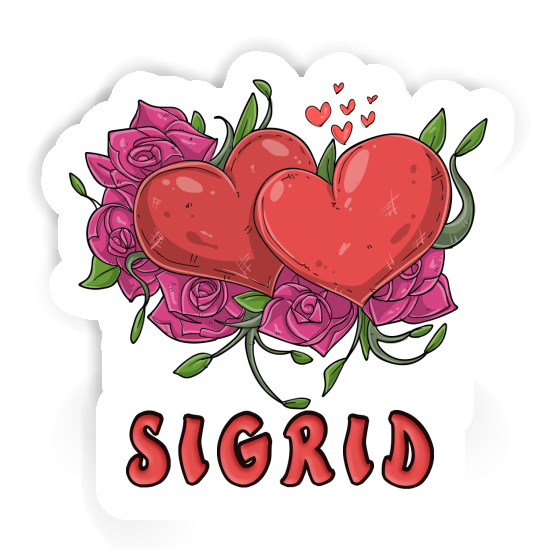 Sticker Heart Sigrid Notebook Image