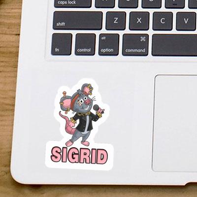 Singer Sticker Sigrid Laptop Image