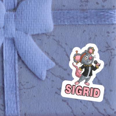 Singer Sticker Sigrid Image