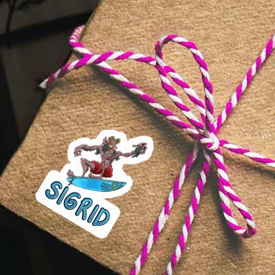 Aufkleber Surfer Sigrid Gift package Image