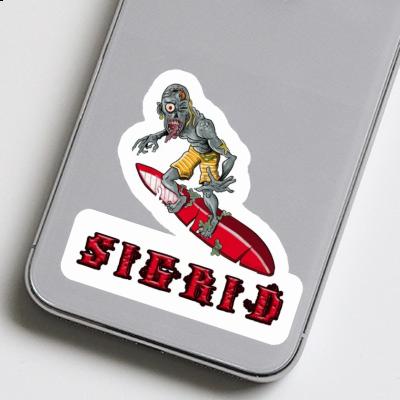 Sticker Surfer Sigrid Gift package Image