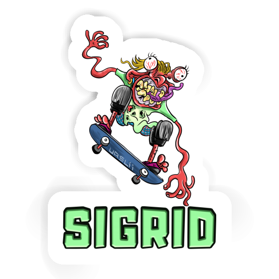 Sticker Sigrid Monster Notebook Image