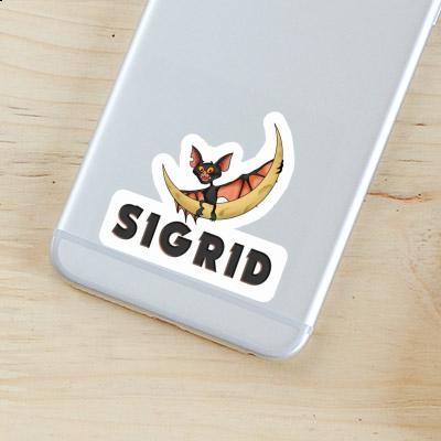 Sigrid Sticker Bat Laptop Image