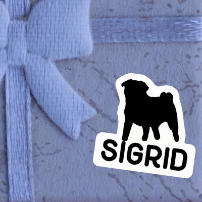 Mops Aufkleber Sigrid Gift package Image