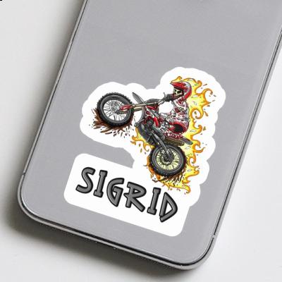 Dirt Biker Sticker Sigrid Image