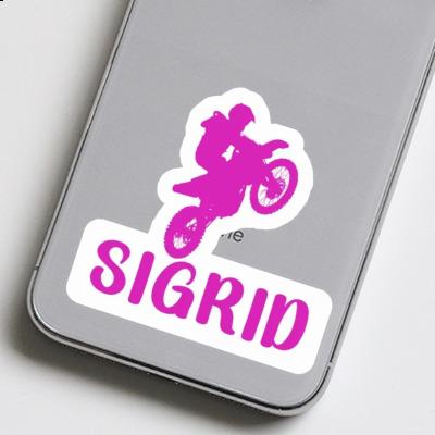Sticker Sigrid Motocross Rider Gift package Image