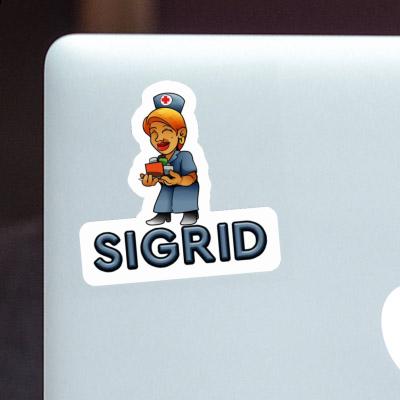 Sticker Orderly Sigrid Notebook Image