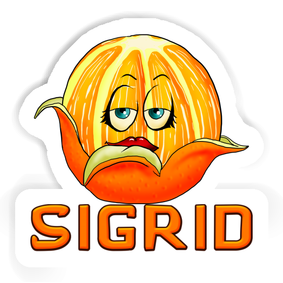 Orange Sticker Sigrid Gift package Image