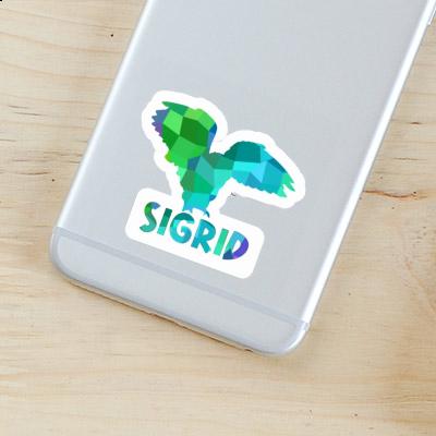 Sticker Owl Sigrid Laptop Image