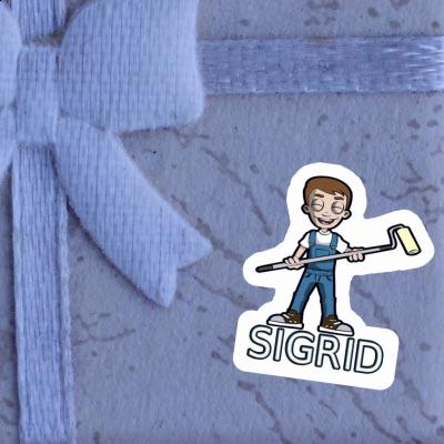 Sticker Sigrid Painter Gift package Image