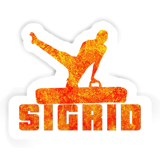 Sticker Sigrid Gymnast Notebook Image
