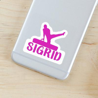 Gymnast Sticker Sigrid Notebook Image