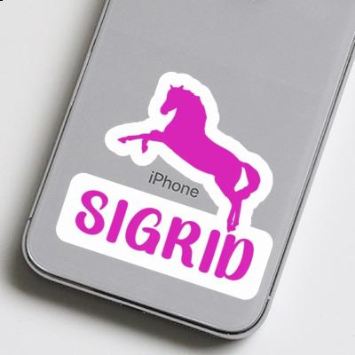 Sticker Horse Sigrid Laptop Image