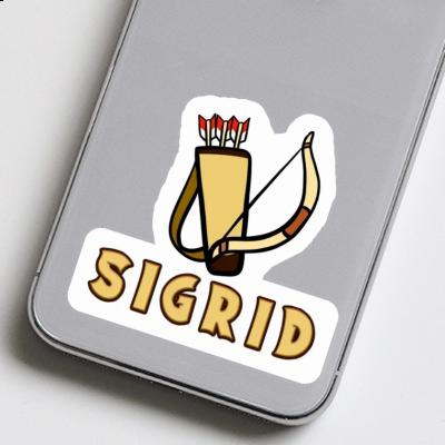 Aufkleber Pfeilbogen Sigrid Laptop Image