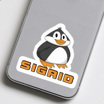 Sigrid Autocollant Pingouin Laptop Image