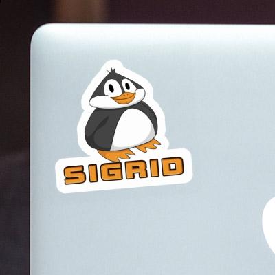 Sigrid Autocollant Pingouin Notebook Image