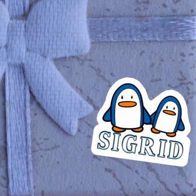 Penguin Sticker Sigrid Laptop Image