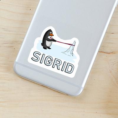 Sticker Sigrid Penguin Laptop Image