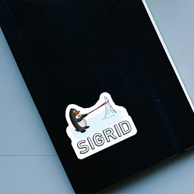 Sticker Sigrid Penguin Gift package Image