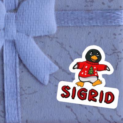 Aufkleber Sigrid Pinguin Gift package Image