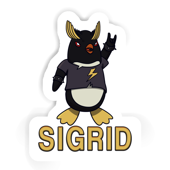 Sigrid Autocollant Pingouin Image
