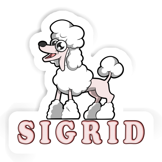 Sigrid Sticker Poodle Image