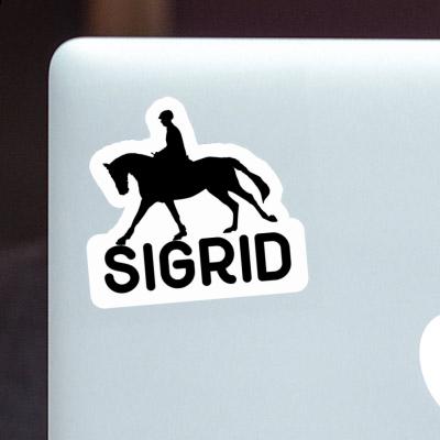 Sigrid Sticker Horse Rider Image