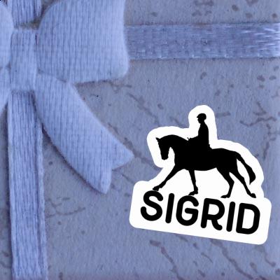 Sigrid Sticker Horse Rider Laptop Image