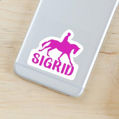 Horse Rider Sticker Sigrid Image
