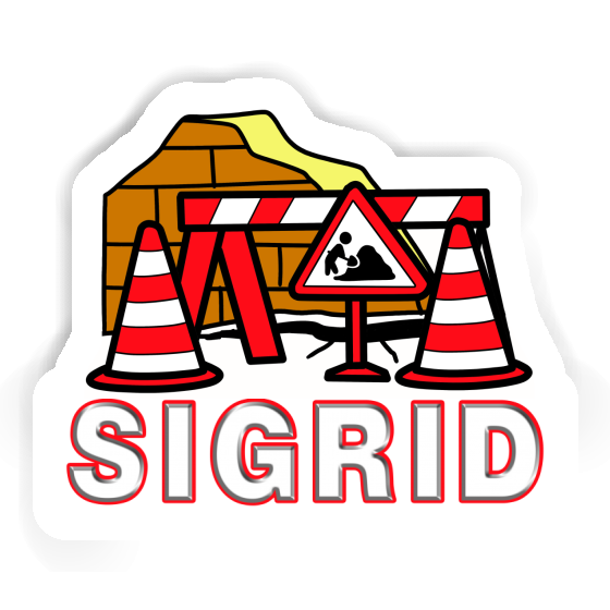 Road Construction Sticker Sigrid Gift package Image