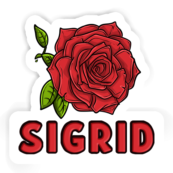 Rose Sticker Sigrid Notebook Image