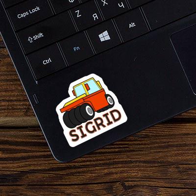 Sigrid Sticker Wheel Roller Notebook Image