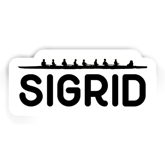 Sticker Sigrid Rowboat Notebook Image