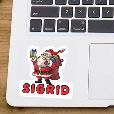 Sigrid Sticker Weihnachtsmann Gift package Image