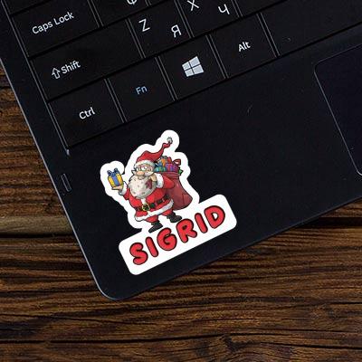 Sigrid Sticker Weihnachtsmann Notebook Image