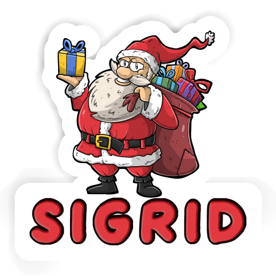 Sigrid Sticker Weihnachtsmann Image