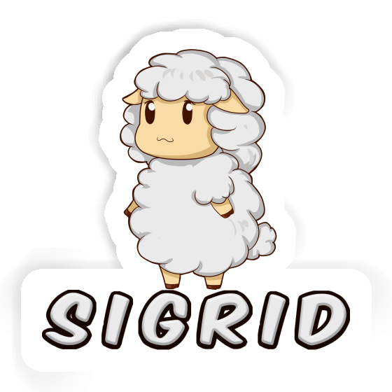 Sheep Sticker Sigrid Laptop Image