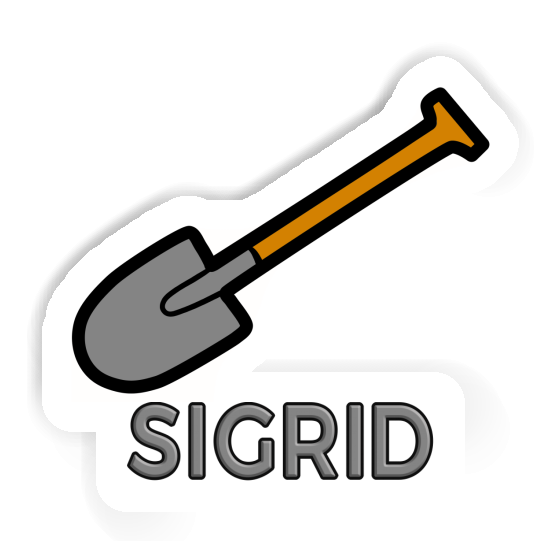 Sticker Shovel Sigrid Notebook Image