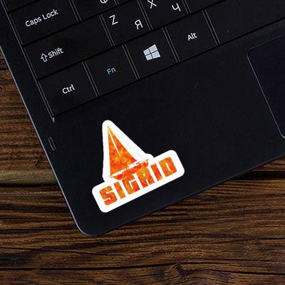 Sticker Sailboat Sigrid Laptop Image